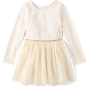 Elegant Cream Kids Dress
